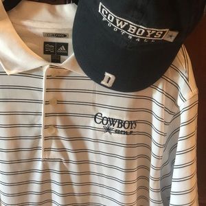 Men’s Dallas Cowboy Polo with Hat